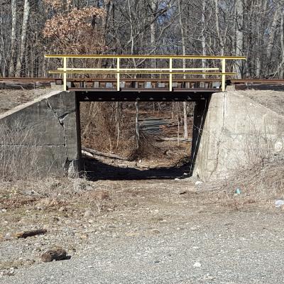 School Street Railroad Tressel— photo 2016