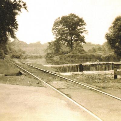 Hanover Mill Railroad Spur— circa 1940