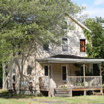 Route 10 row of buildings and houses (Lot 10)— Razed 2009