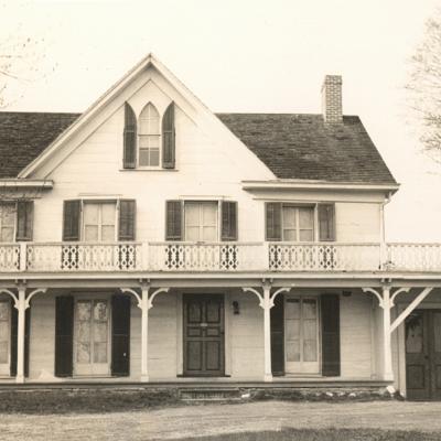 Martin House— up on hill—Route 10 & Troy Hills Road