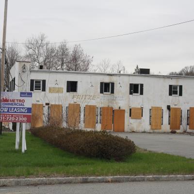 Rt. 10 & School St. row of buildings and houses— Razed 2009