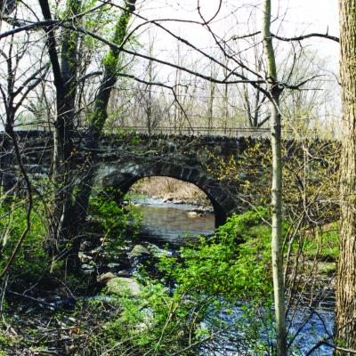 Old Mt. Pleasant Avenue Bridge over Stony Brook, Whippany