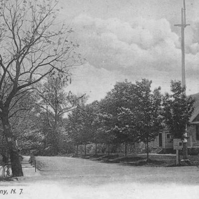 Whippanong Town Hall— built 1895, burned down 1909